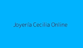 Joyería Cecilia Online